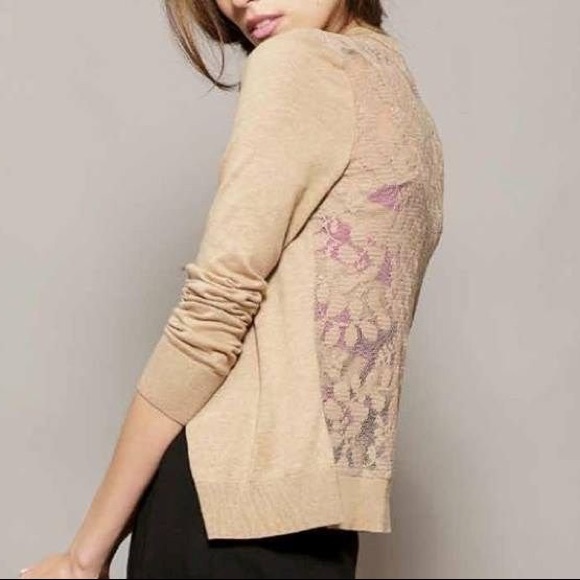 Lace Back Cardigan by Stacy Chang - Picture 3 of 3